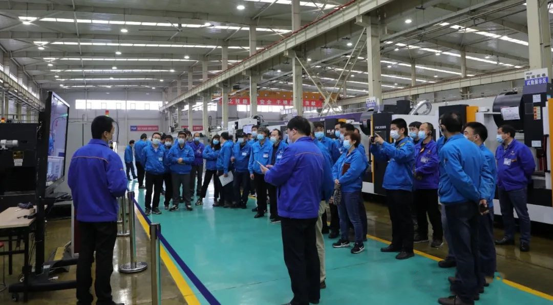 学比赶超 奋勇争先丨Ebpay机床本部到宝鸡机床开展交流学习