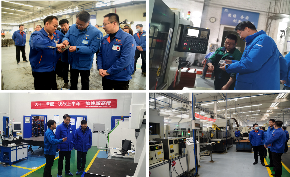 集团公司领导带队深入各企业督导检查工作