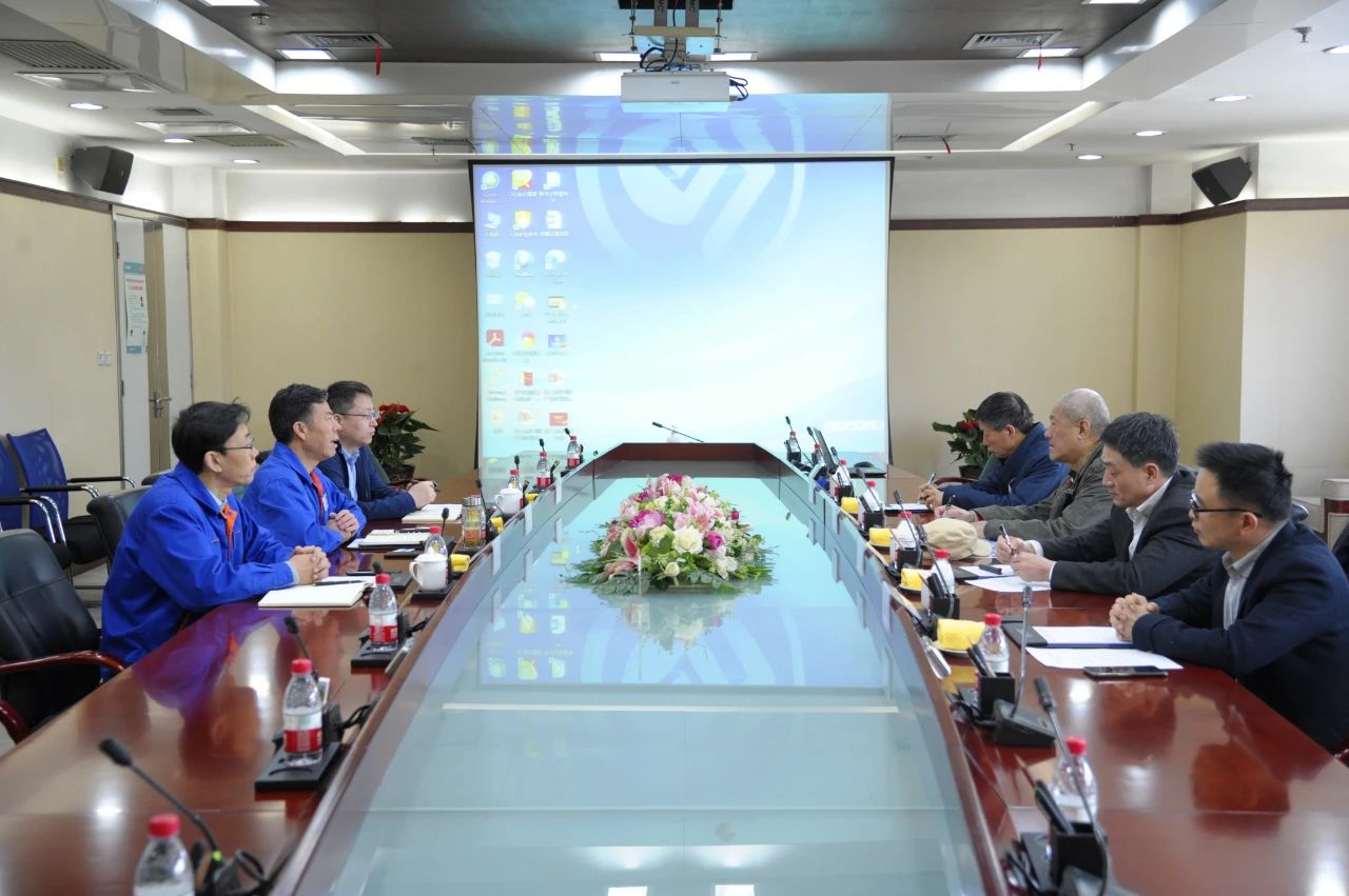 严鉴铂董事长会见关天工程研究院院长林炎志一行