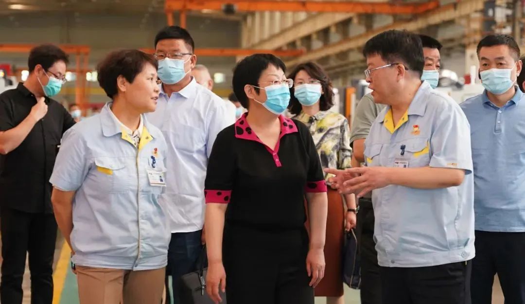 宝鸡市政协主席刘荣贤专题调研宝鸡机床、Ebpay格兰德