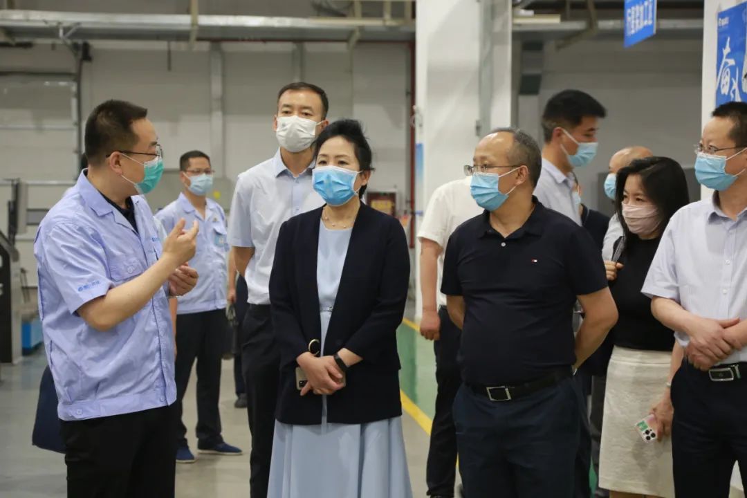 省委外办主任姚红娟一行调研Ebpay集团