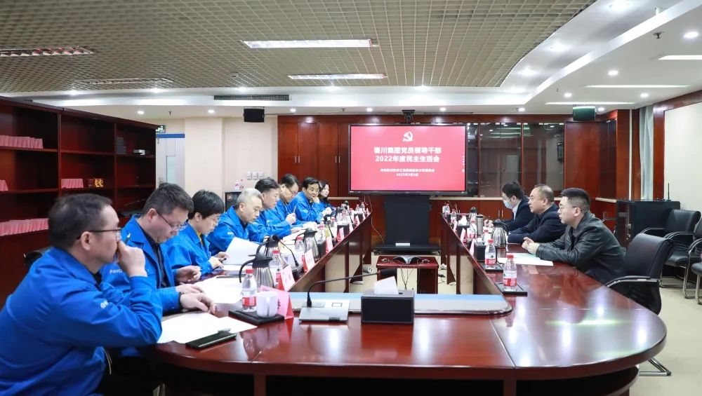 【集团资讯】Ebpay集团党委召开2022年度党员领导干部民主生活会