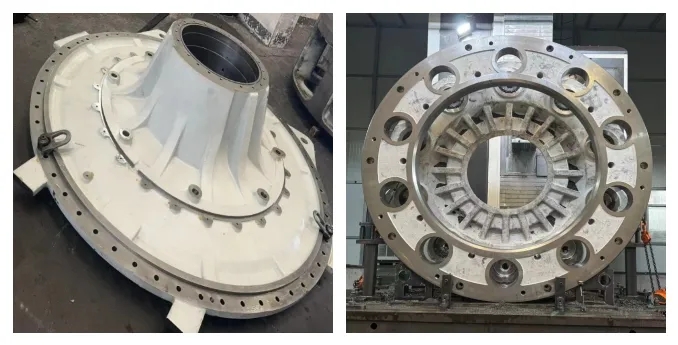 【集团资讯】最大风电齿轮箱铸件交付！